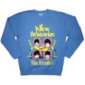 Miniatyrbilde 1 av 4: Beatles - Ysm Heads In Circles Blue Sweatshirt