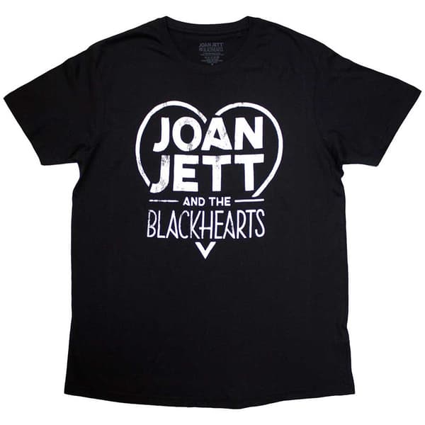 Joan Jett & The Blackhearts Unisex T-Shirt: Band Logo (Large)