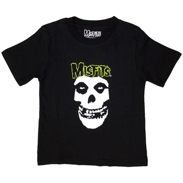 Misfits Kids T-Shirt: Skull & Logo (5-6 Years)