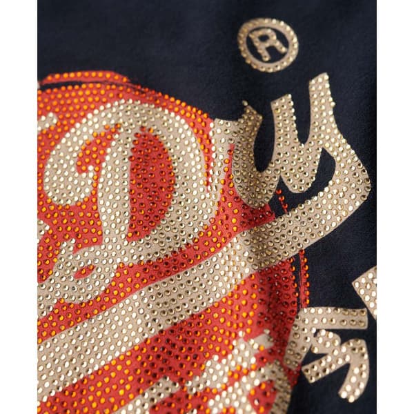 Superdry Tokyo Vl Relaxed T-shirt Med Korta ärmar Blå S Kvinna