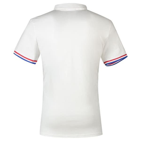 Le Coq Sportif Presentation Tri Nº1 Kortærmet Polo Hvid 2XL Mand