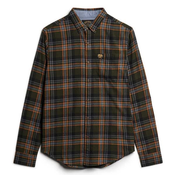 Superdry Lumber Skjorta Med Långa ärmar Flerfärgad M Man