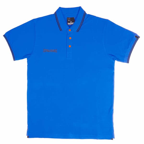 Spalding Essential Kortærmet Polo Blå M Mand