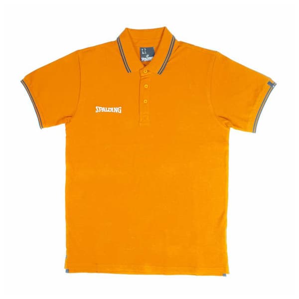 Spalding Essential Kortærmet Polo Orange L Mand