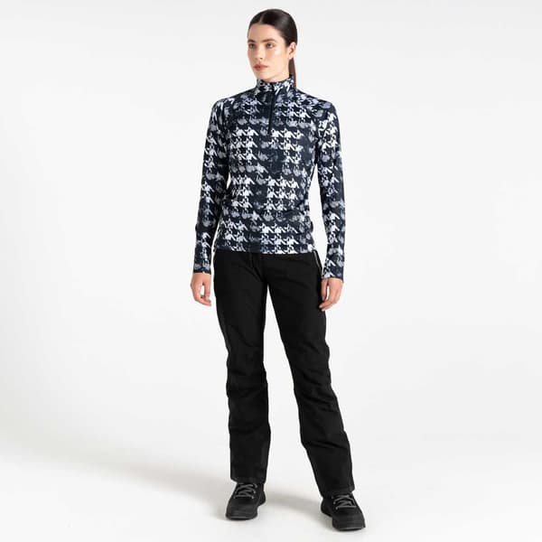 Dare2b Divulge Core Stretch T-shirt Med Lange ærmer Sort 36 Kvinde