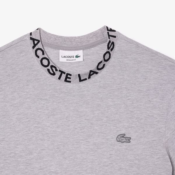 Lacoste Th7488 Lyhythihainen T-paita Harmaa M Mies