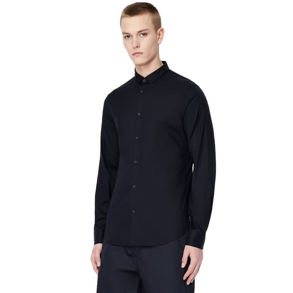 Armani Exchange 8nzc49_znyxz Skjorte Med Lange ærmer Blå L Mand