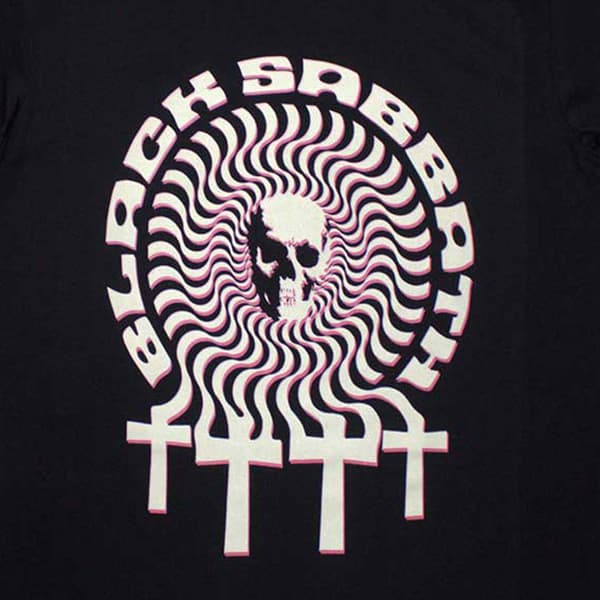 Black Sabbath Hypnotic Skull T Shirt
