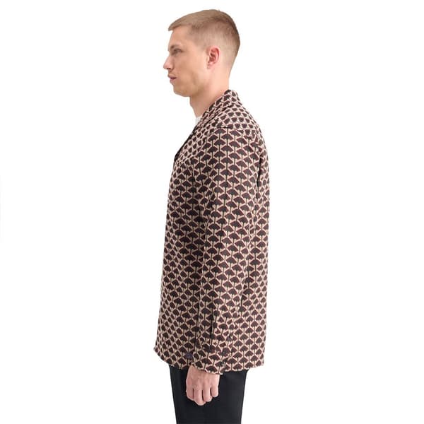 Scotch & Soda 178711 Pitkähihainen Kauluspaita Ruskea L Mies