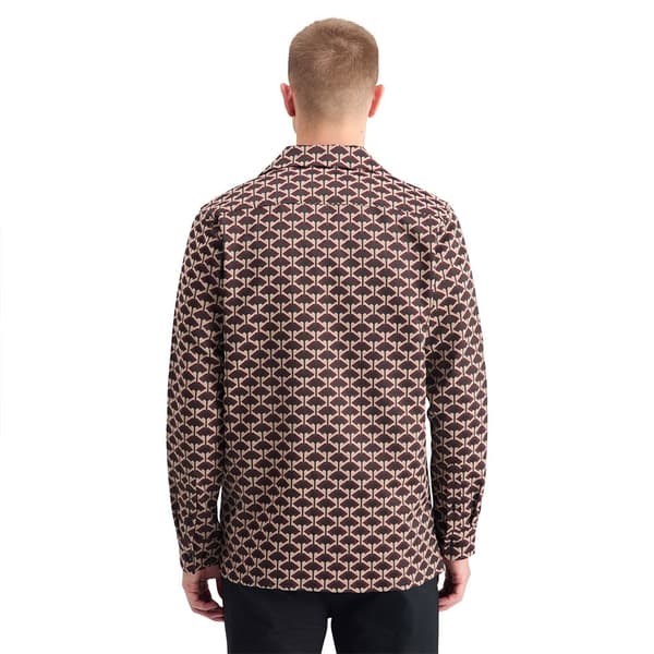 Scotch & Soda 178711 Pitkähihainen Kauluspaita Ruskea L Mies