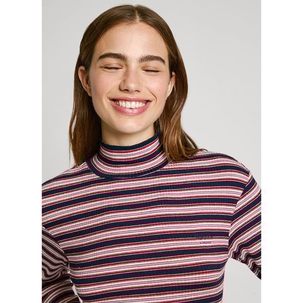 Pepe Jeans Efelina T-shirt Med Lange ærmer Rosa M Kvinde