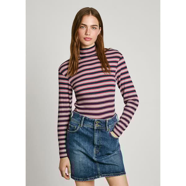 Pepe Jeans Efelina T-shirt Med Lång ärm Rosa M Kvinna