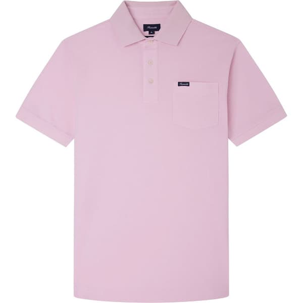 FaÇonnable Pima Pocket Lyhythihainen Pikeepaita Pinkki XL Mies