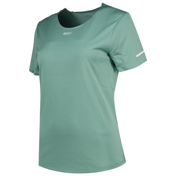 2xu Light Speed Tech T-shirt Med Korta ärmar Grönt S Kvinna