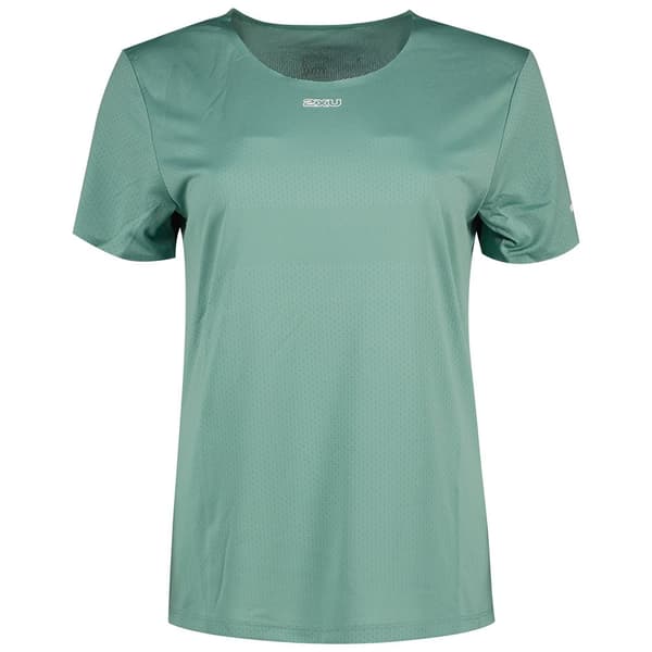 2xu Light Speed Tech T-shirt Med Korta ärmar Grönt S Kvinna