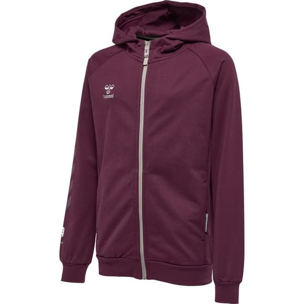 Hummel Move Grid hoodie i bomull för barn