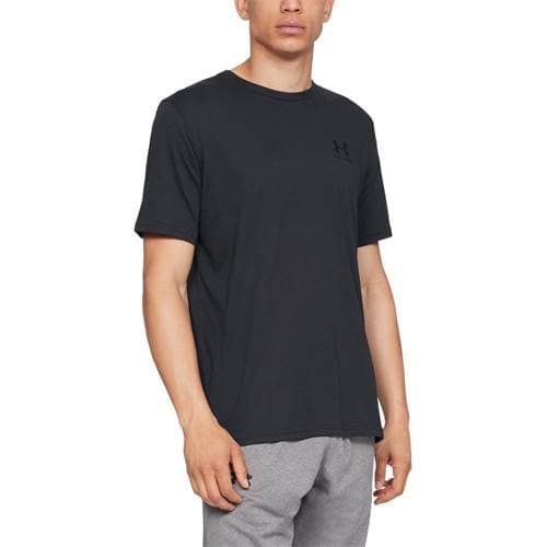 Under Armour Sportstyle Left Chest T-paita Musta M / Regular Mies