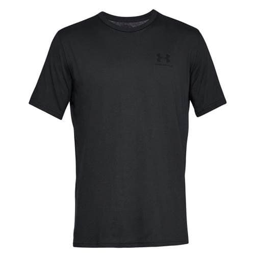 Under Armour Sportstyle Left Chest T-paita Musta M / Regular Mies