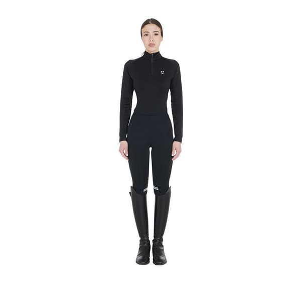 Equestro Slim Fit T-shirt Med Lange ærmer  M