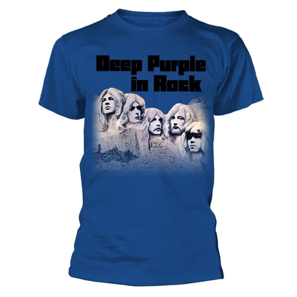 Deep Purple In Rock Band Logo T Shirt