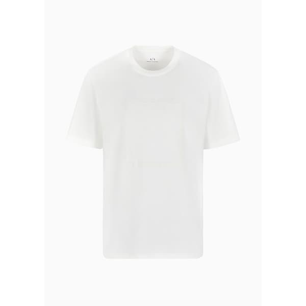 Armani Exchange 6dztln_zj9jz Lyhythihainen T-paita Valkoinen XS Mies