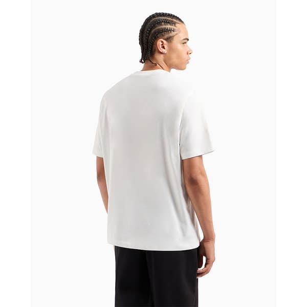 Armani Exchange 6dztln_zj9jz Lyhythihainen T-paita Valkoinen XS Mies
