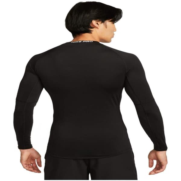 Nike Pro Dri-fit T-shirt Med Lange ærmer Sort L Mand