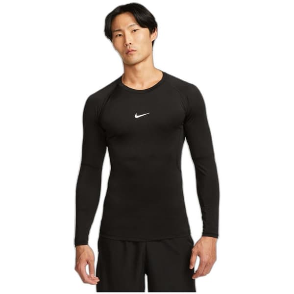 Nike Pro Dri-fit T-shirt Med Lange ærmer Sort L Mand