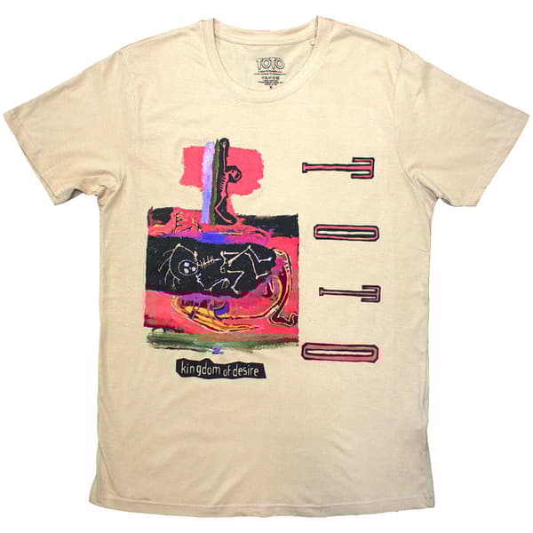 TOTO Kingdom of Desire Band Logo T Shirt