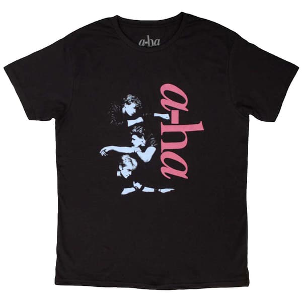 A-ha Vertical Logo T Shirt Black S