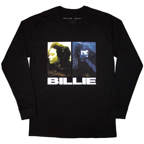 Billie Eilish Underwater Long Sleeve T Shirt Black S