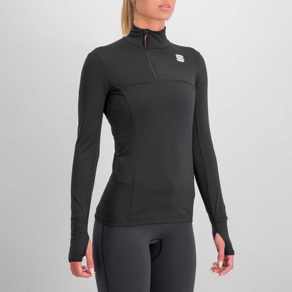 Sportful Cardio Tech Halv Lynlås Langærmet T-shirt L Kvinde