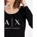 Miniatyrbild 6 av 6: Armani Exchange 8nytdg_yj16z T-shirt Med Lång ärm Svart L Kvinna