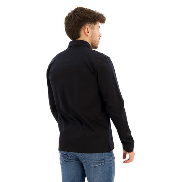 Boss Pado 30 Polo Med Lange ærmer Sort 2XL Mand