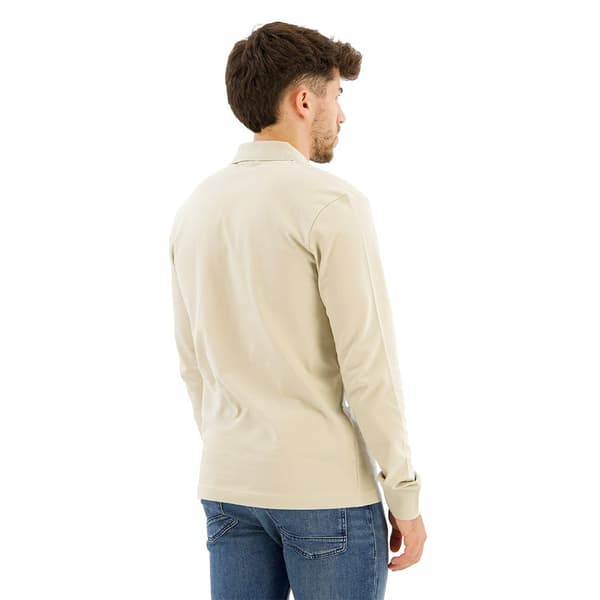 Boss Passerby 10256683 Pikétröja Med Lång ärm Beige 2XL Man