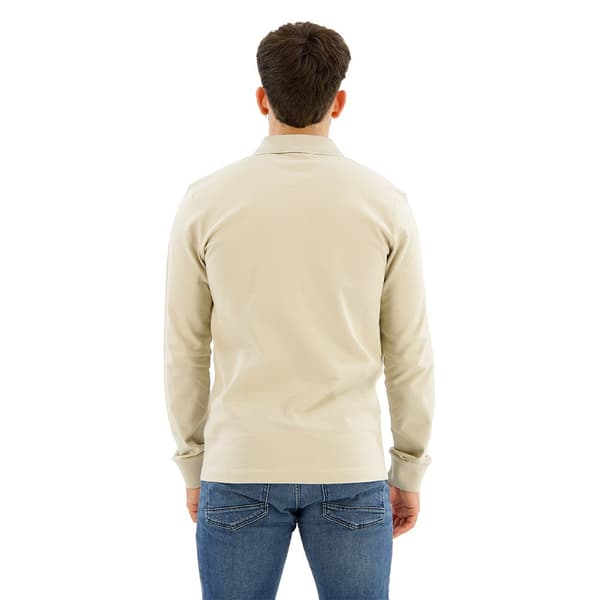 Boss Passerby 10256683 Pikétröja Med Lång ärm Beige 2XL Man