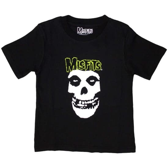 Misfits - Skull & Logo Boys Bl T-Shirt