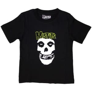 Misfits - Skull & Logo Boys Bl T-Shirt