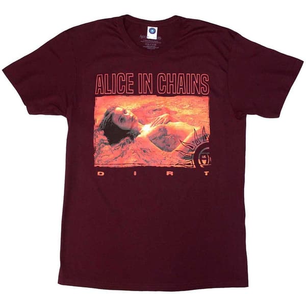 Alice In Chains Unisex T-Shirt: Dirt Orange (X-Large)