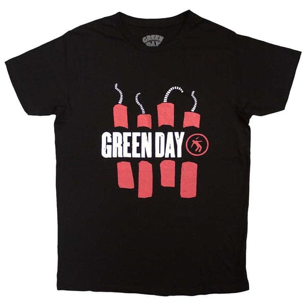 Green Day Unisex T-Shirt: Dynamite (Small)