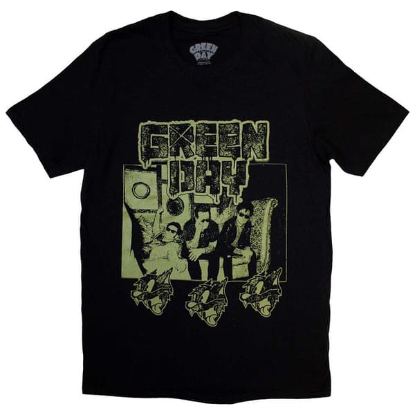 Green Day Unisex T-Shirt: Rev Radio (Medium)