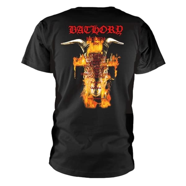 Bathory Requiem Logo T Shirt