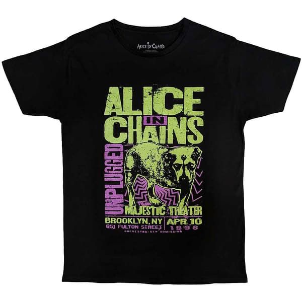 Alice In Chains Unplugged Dog T Shirt