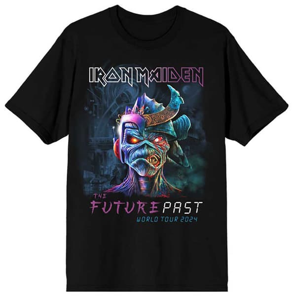 Iron Maiden The Future Past World Tour 24 T Shirt