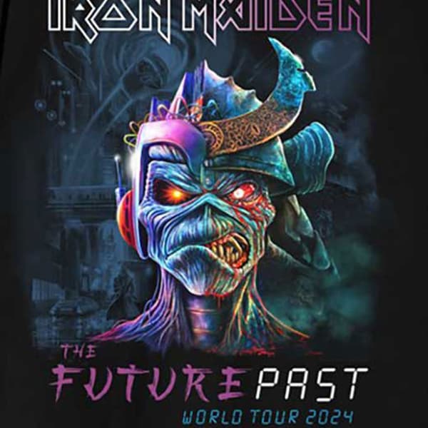 Iron Maiden The Future Past World Tour 24 T Shirt