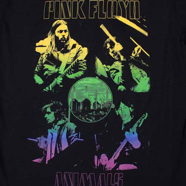 Pink Floyd Animals Rainbow Photo T Shirt