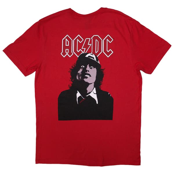 AC/DC Mini Band Logo Lock Up Your Daughters T Shirt