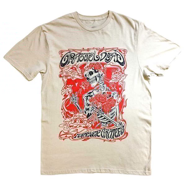 Grateful Dead Forever Red Frame T Shirt