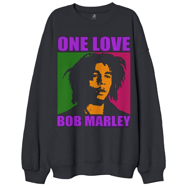Bob Marley One Love Oversized Sweatshirt