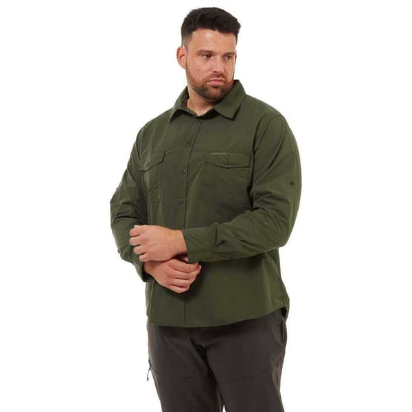 Craghoppers Kiwi Skjorte Med Lange ærmer Grøn 3XL Mand